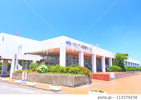 愛知県知多市、知多市民体育館の風景 愛知県知多市、知多市民体育館の風景 113579256