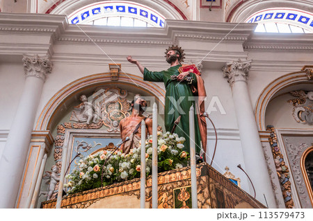 San Pietro church, Modica, sicily, Italy 113579473