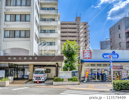 神奈川県相模原市の都市風景 相模大野駅 神奈川県相模原市の都市風景 相模大野駅 113579499