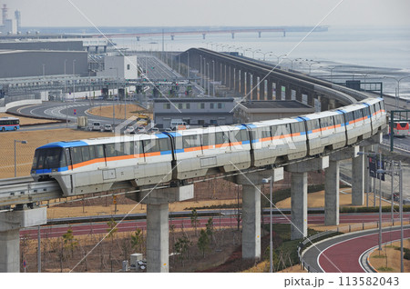 東京モノレール羽田線　新整備場－羽田空港国際線ビル　東京モノレール　1000形　1013F 113582043