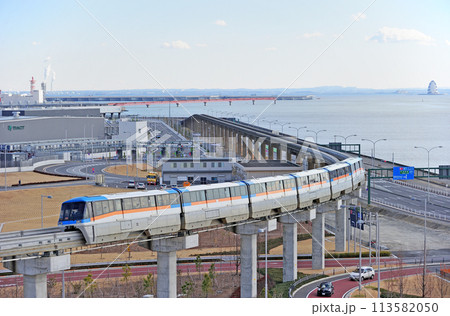 東京モノレール羽田線　新整備場－羽田空港国際線ビル　東京モノレール　1000形　1013F 113582050