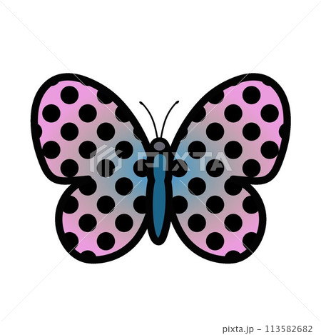 蝶のイラスト 113582682