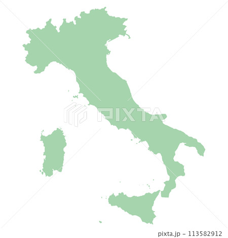 イタリア　地図 113582912