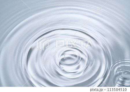 Abstract background with water stains. Blue background. 113584510