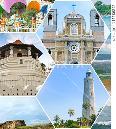 Architectural sights of Sri Lanka Architectural sights of Sri Lanka 113586293