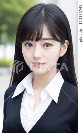 実写風AI美少女 113586545
