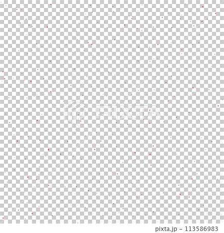 シームレスな赤い粒状のグランジ背景･テクスチャ - 手描きの血飛沫や汚染･事件のイメージ素材 113586983