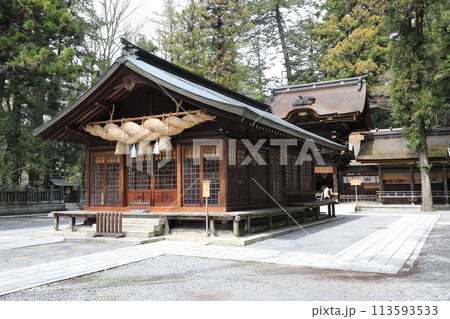 諏訪大社下社春宮の神楽殿 113593533