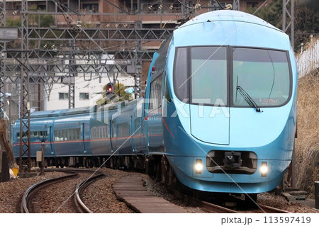 【小田急】60000形「モーニングウェイ」〜MSE〜（小田原線：百合ヶ丘駅） 113597419