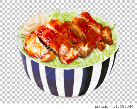 照り焼きチキン丼 113598344