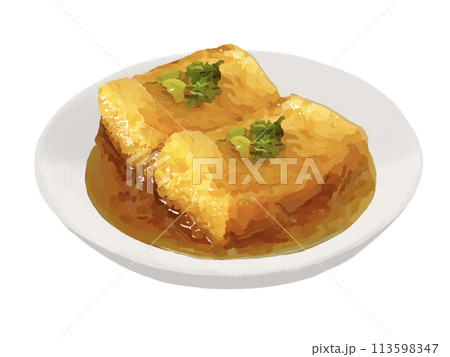 揚げ出し豆腐（小皿） 113598347