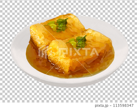 揚げ出し豆腐（小皿） 113598347