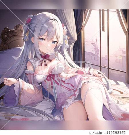 添い寝する妹 113598575