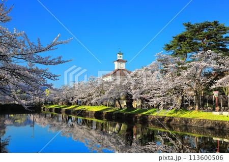 日本さくら名所100選 鶴岡公園 日本さくら名所100選 鶴岡公園 113600506