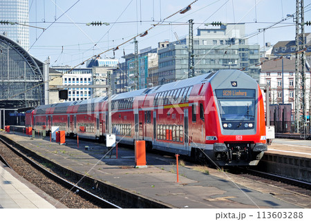 ドイツ国鉄 DB フランクフルト中央駅 REGIO ドイツ国鉄 DB フランクフルト中央駅 REGIO 113603288