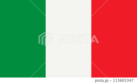 National Flag of Italy: Official Colors, Precise Proportions, and Flat Vector Illustration (EPS10) National Flag of Italy: Official Colors, Precise Proportions, and Flat Vector Illustration (EPS10) 113605347
