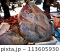Fish in open seamarket 113605930