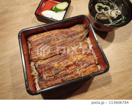 鰻重と肝吸い 113606784