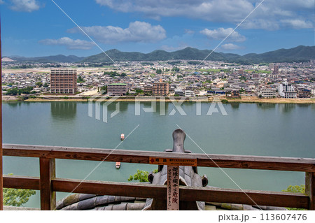 犬山城の天守閣 113607476