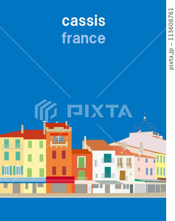 カシス　cassis　フランス　france 113608761