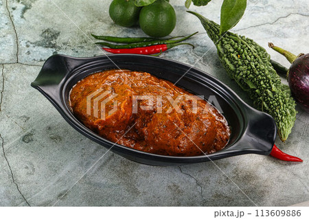 Kashmiri aloo dum - potato stuffed cheese Kashmiri aloo dum - potato stuffed cheese 113609886