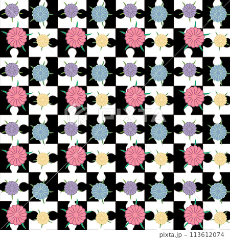 cute seamless pattern with strawberry cute seamless pattern with strawberry 113612074