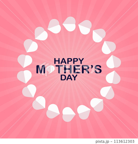 Happy Mother's Day greeting card 113612303