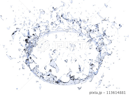 水しぶき 113614881