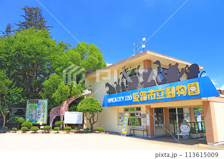 兵庫県姫路市、姫路市立動物園の風景 113615009