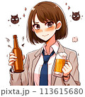 飲み会好きな新入社員 113615680