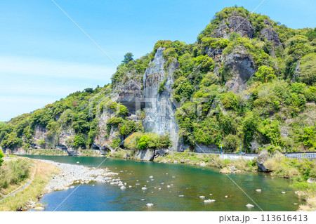 春の青の洞門 大分県中津市 春の青の洞門 大分県中津市 113616413