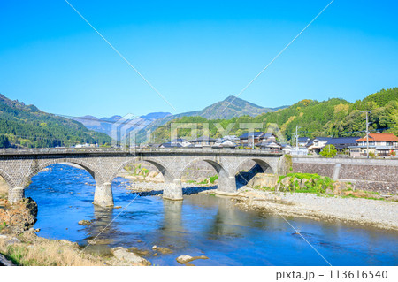 春の馬溪橋 大分県中津市 春の馬溪橋 大分県中津市 113616540