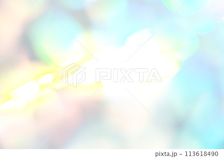 カラフルで柔らかいイメージのカラーグラデーションの背景素材 113618490