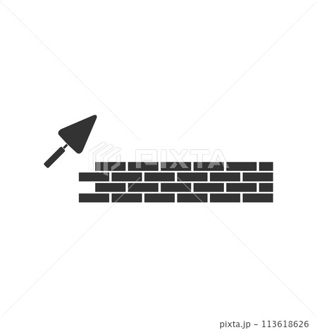 Architecture and Building icon flat 113618626
