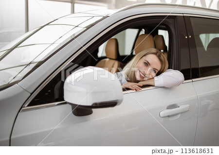 Sales car concept. 113618631