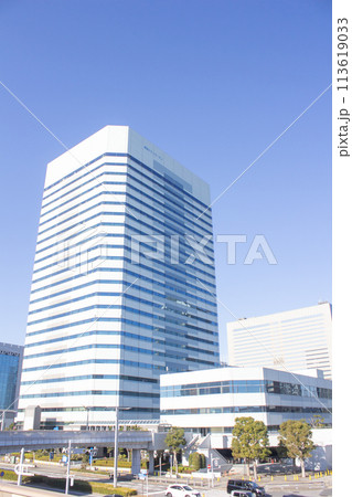 幕張テクノガーデンと幕張の街並み 幕張テクノガーデンと幕張の街並み 113619033