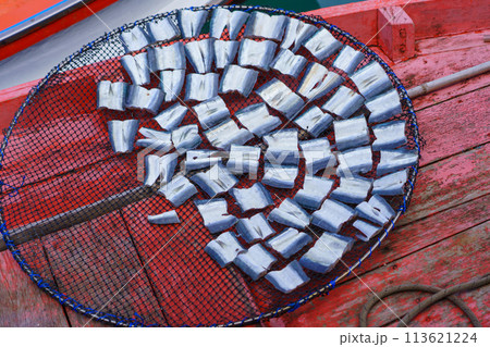 Trichogaster pectoralis, Dry fish out salty for cooking 113621224