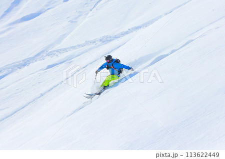 バックカントリースキー 113622449