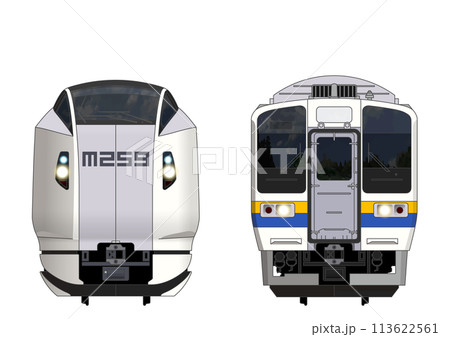 千葉の列車No.21_E259系 / 211系3000番台 113622561