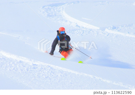 バックカントリースキー 113622590