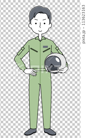 自衛隊飛行員（男） 113623163