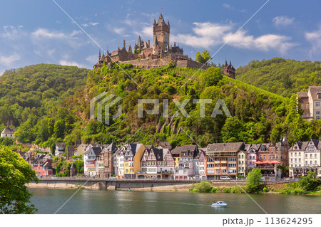 View of Cochem, Germany View of Cochem, Germany 113624295