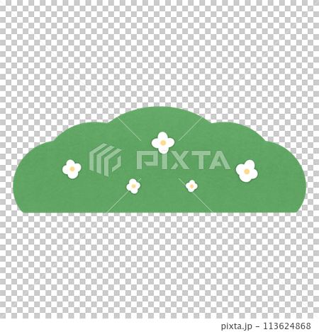 Bush With Flower Cartoon illustration Bush Isolated Cartoon Element For Garden And Forest Bush With Flower Cartoon illustration Bush Isolated Cartoon Element For Garden And Forest 113624868