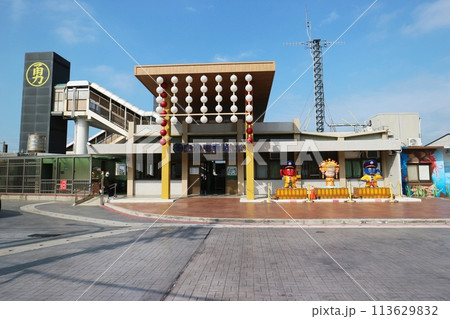 台湾の白沙屯駅 113629832