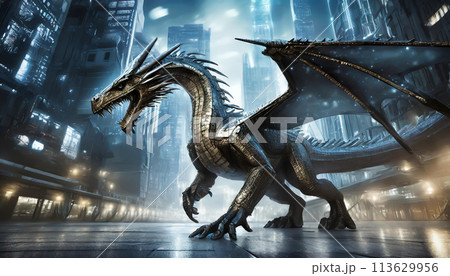 伝説の怪獣　ドラゴン 113629956