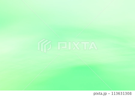 パステルグリーンの流れるようなライン背景　 113631308