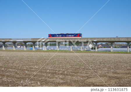 早春の鹿島臨海鉄道 113631875
