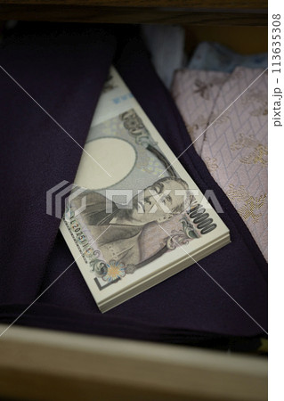 タンス預金 タンス預金 113635308