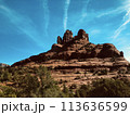 パワースポットの岩山 113636599