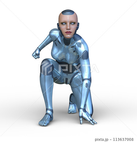 女性サイボーグ 女性サイボーグ 113637008